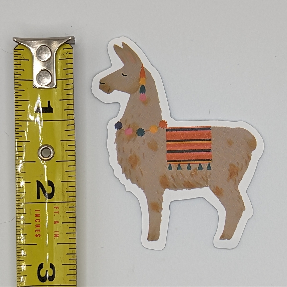 Llama Sticker - Picture 2 of 2